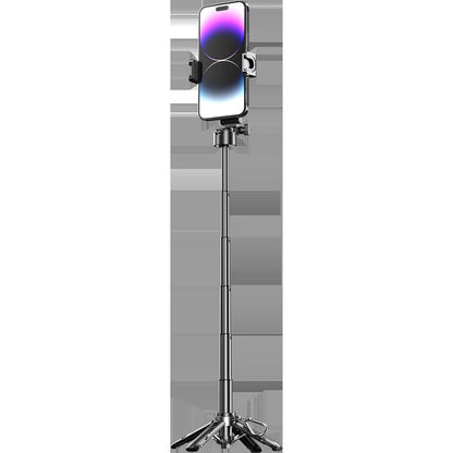 Newly Upgraded Design Mini Bluetooth Portable Telescopic Multifunctional Tripod Phone Selfie Stick